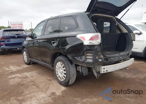 2014 Mitsubishi Outlander Es from USA, damaged, VIN JA4AD2A37EZ014813
